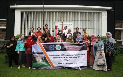 HSC IPB Sukses Adakan Pelatihan dan Uji Kompetensi Penyelia Halal Batch I