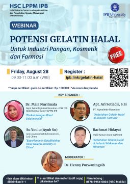 Potensi Gelatin Halal Untuk Industri Pangan, Kosmetik dan Farmasi