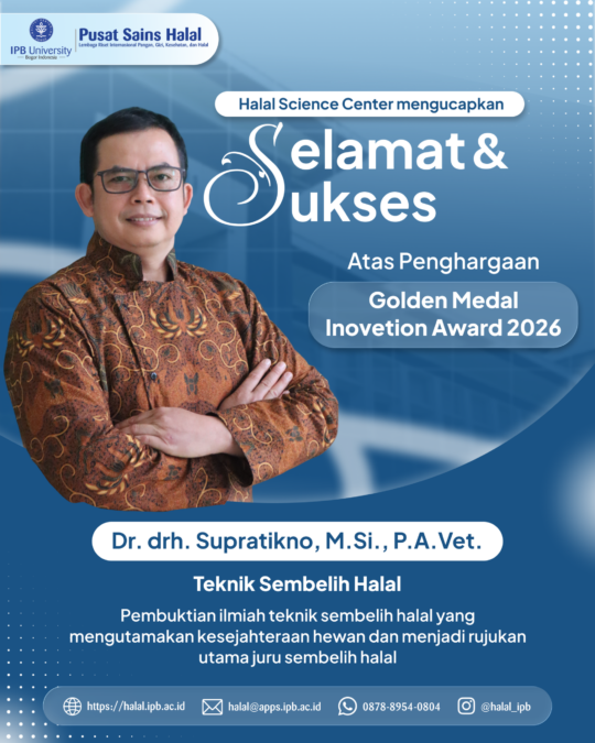 Selamat & Sukses Dr. drh. Supratikno